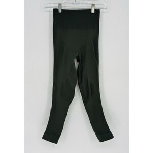 Lululemon Women In The Flow Crop Leggings Size 2 Army Green Athletic Pants Yoga